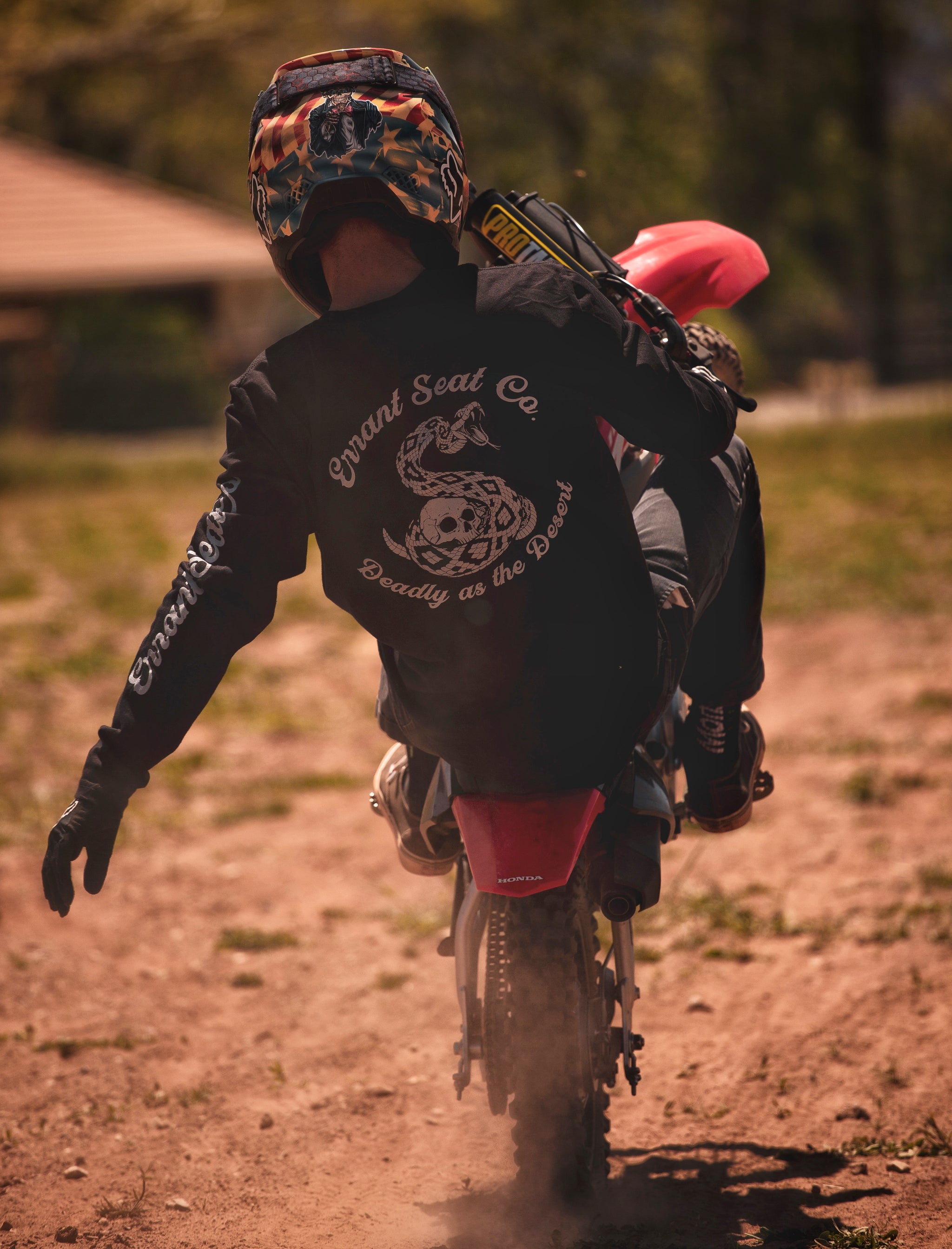 Long Sleeve Desert Snake T-shirt – Errant Seat Co.